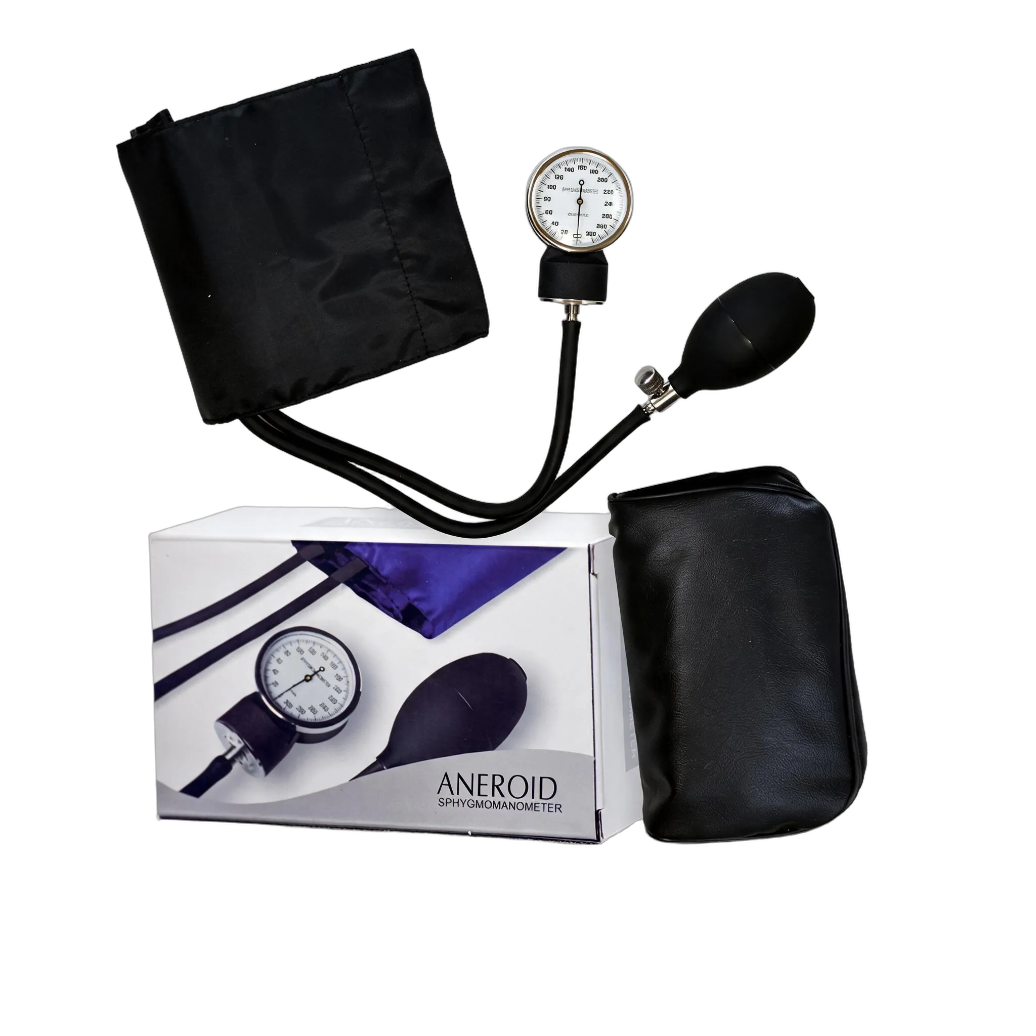 Pneumatic pressure device without stethoscope - Aneroid Sphygmomanometer